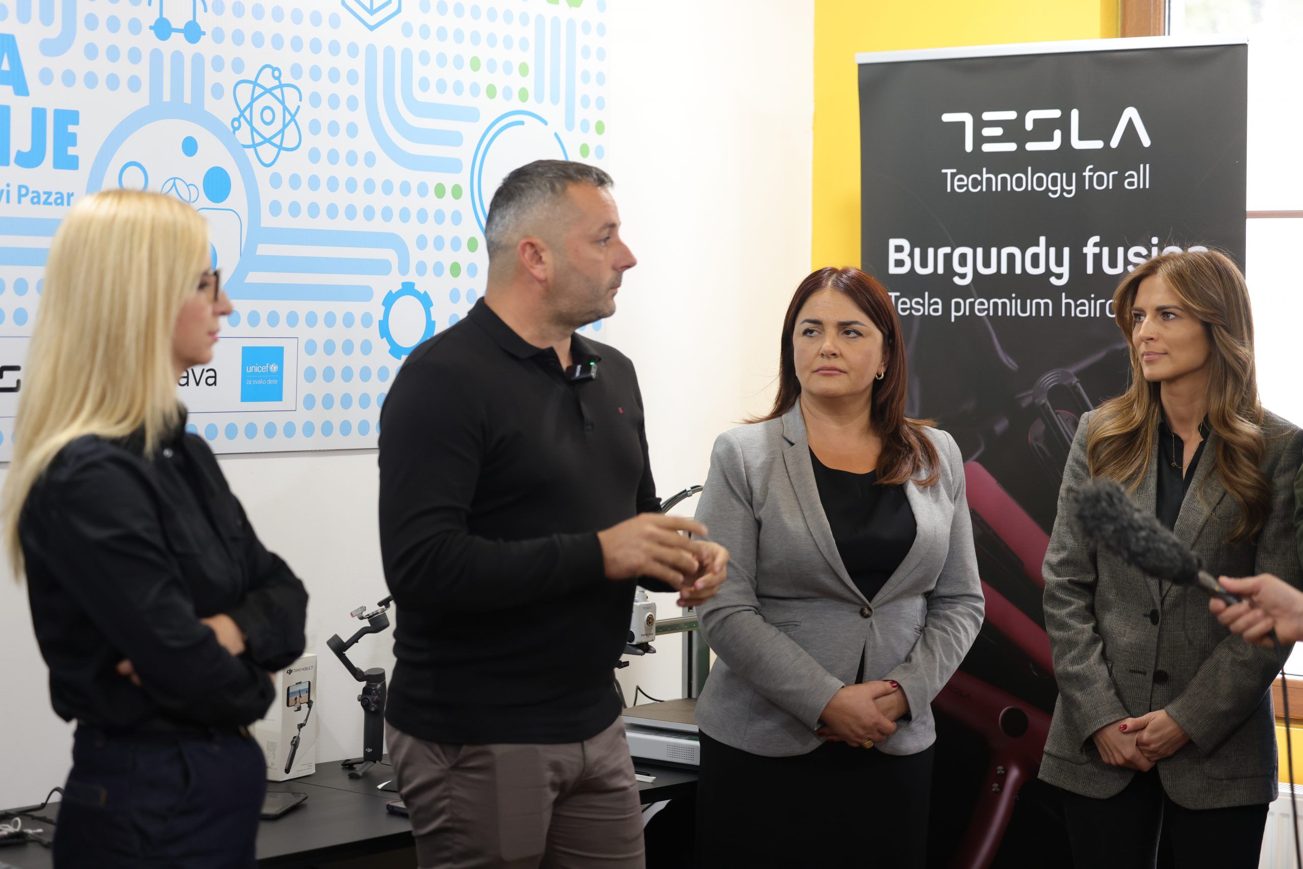 UNICEF and Tesla join forces in opening an Innovation Club in Novi Pazar image